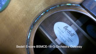 Bedell Encore BSMCE18G Orchestra Cutaway Repair [upl. by Notnad]