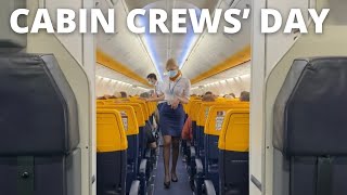 A day in the life of a CABIN CREW COUPLE [upl. by Nnyletak]