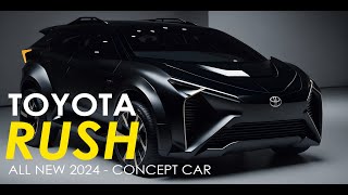 Toyota Rush All New 2024 Concept Car  Artificial Intelligence Design [upl. by Elburt]