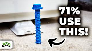 The Only Concrete Anchor You Need And How To Properly Install [upl. by Foulk90]