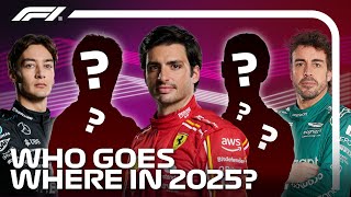 Who Goes Where In 2025 The Driver Lineup Predictions [upl. by Fein]