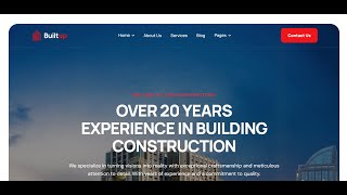 Construction HTML Template Free [upl. by Morehouse69]