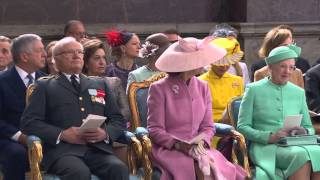 Kungen70  King Carl XVI Gustafs Birthday  Te Deum [upl. by Nuj754]