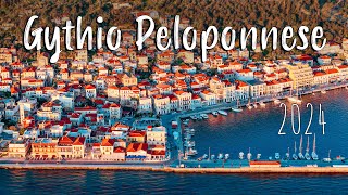 Gythio Peloponnese Greece walking tour 4k vlog drone shots Greece 2024 [upl. by Ellehcsor]