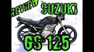 Review Suzuki Gs 125 o EN1252AFicha TécnicaTop SpeedCuanto cuesta mantener la Gs125 Drag Race [upl. by Cupo]