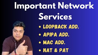 Important Network Services  APIPA Address  Loopback Address  MAC Address Become System Admin [upl. by Cleaves]