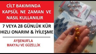 Kuru ve susuz ciltlerin kış ambulansı kapsülleri kullanmak Isana kapsüller [upl. by Enomes516]