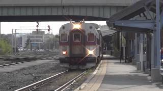 Worcester MBTA Commuter Train 1029  Union Station End of Line Then BostonBound [upl. by Cynth225]