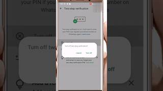 How To Turn Off WhatsApp Two Step Verification Settings [upl. by Vincenta933]