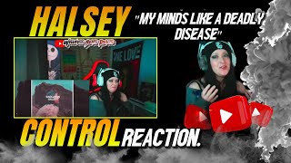 Halsey  Control Reaction  WellnessBeatsReacts  halsey mentalhealth [upl. by Ardnazxela]