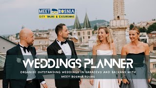 Weddings in Sarajevo and Balkans with Meet Bosnia Tours [upl. by Derinna817]