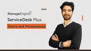 005  ITSM  Manageengine Service desk Plus  Arabic   Users and Permissions  By Kareem Elmorsy [upl. by Isiad]