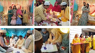 MAYAZ FAHMIDA MARRIAGE VIDEO [upl. by Mcwherter]