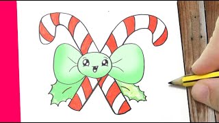 HOE TEKEN JE KERST CANDY CANES [upl. by Ocir687]