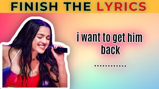 FINISH THE LYRICS  25 Most Popular TikTok Songs 112023 🎵 [upl. by Willyt557]