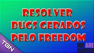 Como resolver os bugs gerados pelo app Freedom [upl. by Jenilee348]