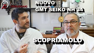 NUOVO GMT Seiko NH34  Scopriamolo [upl. by Cathi]