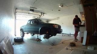 2000 Toyota Tacoma Suspension install [upl. by Fancie]