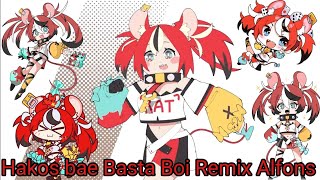 Hakos baelz Basta Boi Remix Tiktok  Basta Boi Alfons  Basta Boi Lirik Hololive Edit MV MMD [upl. by Inanaup]