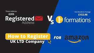 NonResidents Package for UK Ltd Company  registered address vs 1st formation [upl. by Atinuahs]