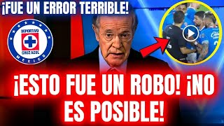 ¡FUE UN ERROR TERRIBLE ¡DAÑINO NUESTRA MÁQUINA AZUL ¡ESTO FUE UN ROBO CRUZ AZUL NOTICIAS HOY [upl. by Cheyne]