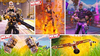 Where to Find All New Mythic Weapons amp Mythic Bosses in Fortnite Chapter 5 Season 3 [upl. by Teerprah]