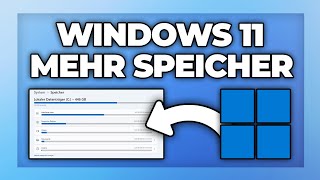 Windows 11 mehr Speicher bekommen amp Speicherplatz freigeben  Tutorial [upl. by Leumek]