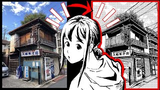 How to Transform Photographs into Manga Backgrounds Clip Studio Paint EX [upl. by Monahon]