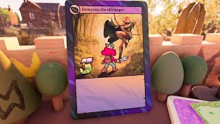 The Plucky Squire PS5 Magic the Gathering Card Boss Fight and World Switching Gameplay [upl. by Darcy]