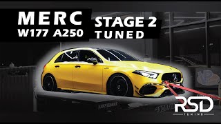 Merc W177 A250 upgraded to RSD Tuning Stage 2 [upl. by Andreana]