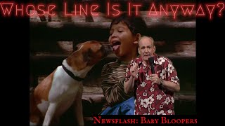 Newsflash Baby Bloopers Whose Line Is It Anyway  Classic [upl. by Rihat607]