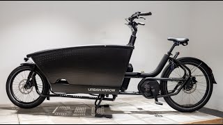 Urban Arrow Active Plus bakfiets fietskarnl productvideo [upl. by Idnahs711]