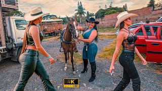 Bellas Amazonas en la CABALGATA de La Virginia  Risaralda 😍 COLOMBIA 2024 [upl. by Oranneg]