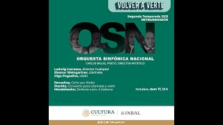 Revueltas Stamitz Mendelssohn  Orquesta Sinfónica Nacional  INBAL  México [upl. by Latini]