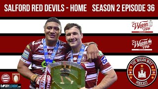 Wigan Warriors vs Salford Red Devils Match Review [upl. by Wilkie]