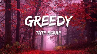 Tate McRae  Greedy Lyrics [upl. by Assenov]