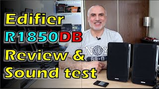 Edifier R1850DB Review and Sound Test [upl. by Eluk]