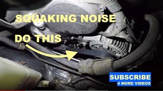 squaking noise when car is cold or when putting AC on [upl. by Denney26]