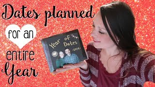 Date Ideas  Entire Year of Dates DIY [upl. by Aneerol215]