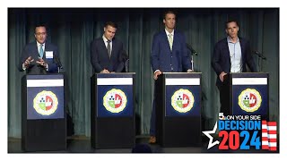 Missouri Senate Debate Hawley Kunce spar over issues [upl. by Aneris134]