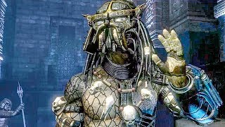 Praetorian Vs Predator Fight Scene  Aliens Vs Predator Game [upl. by Dedric]