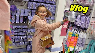 VLOG  Sortie en famille  Achats CLAIRES SOLDES incroyable et galette des rois [upl. by Marylou]