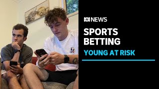 Young gamblers losing more as sports betting presence grows  ABC News [upl. by Firman]