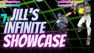 MvC2  Jill Infinite Showcase [upl. by Assilim250]