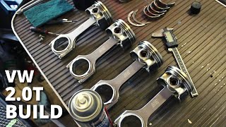 VW 20T TSI  Full Engine Rebuild [upl. by Euqininod]