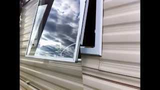 Static caravan double glazing windows and doors  Brean Sands Somerset [upl. by Ki]