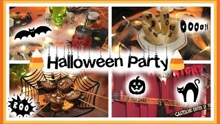 DIY HALLOWEEN PARTY ⎮ Snacks amp Deko ⎮weeklyMel [upl. by Paske]