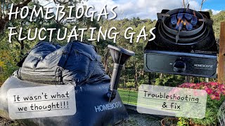 HomeBiogas Pulsating Gas Our troubleshooting and fixing pulsing biogas  It wasnt what we thought [upl. by Libby143]