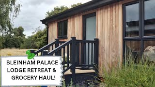 WAITROSE GROCERY HAUL amp QUICK TOUR OF BLENHEIM PALACE LODGE RETREAT [upl. by Portland574]