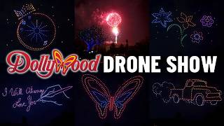 NEW Dollywood Summer Drone Show 2024  FULL 4K SHOW [upl. by Riddle105]